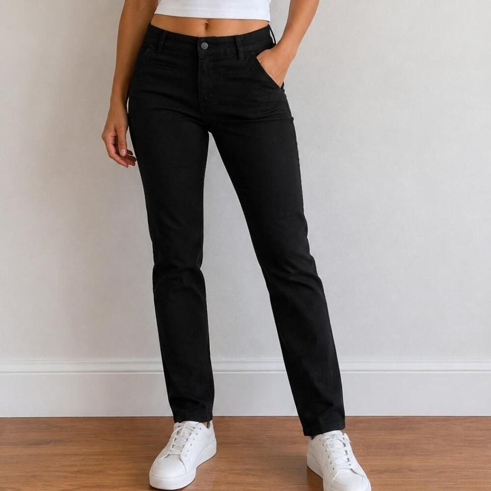 Anthropologie black slim fit jeans